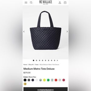 Gently used Mz Wallace Medium Metro Deluxe